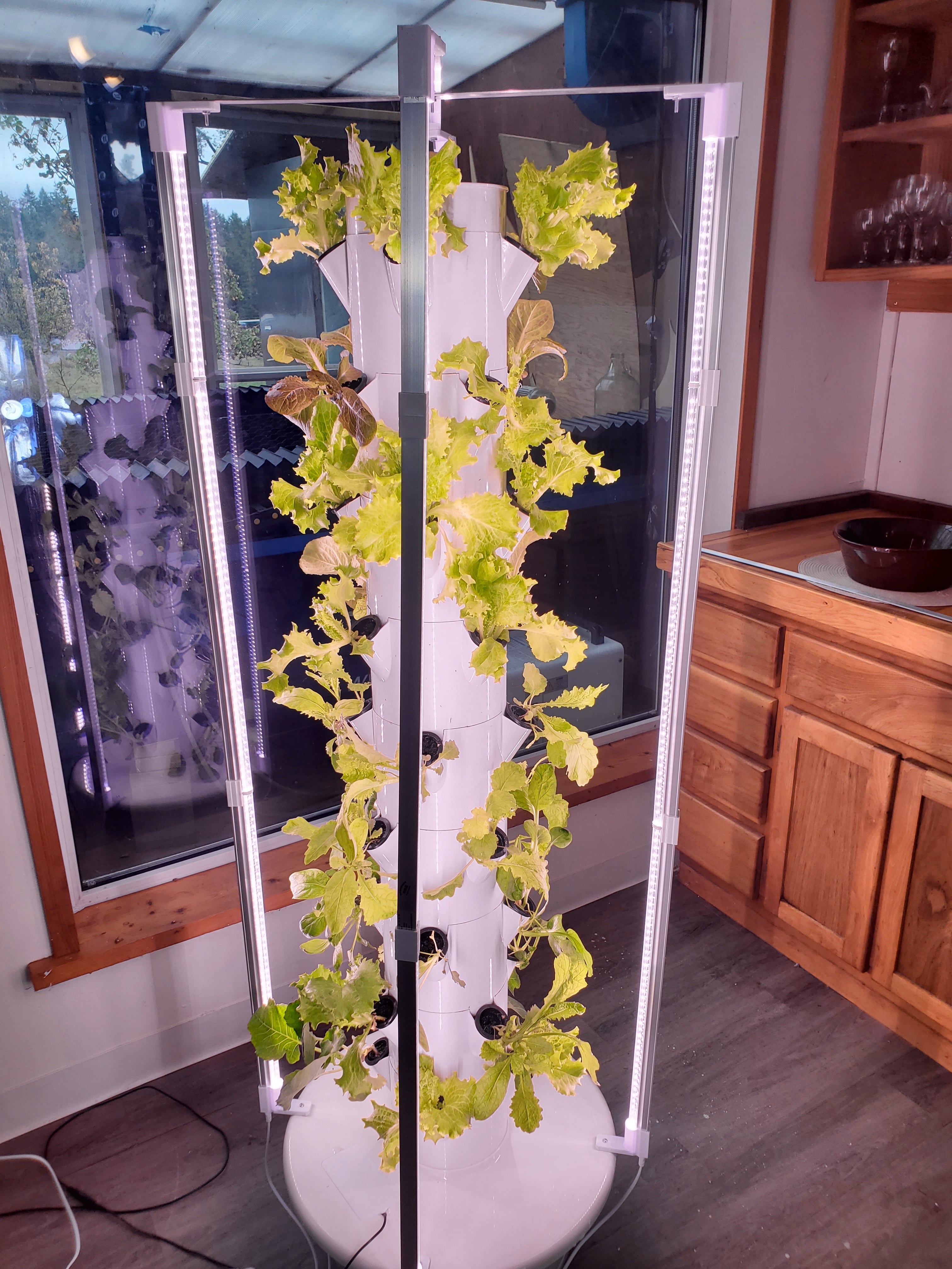 Salad Tree Complete 9-Layer Grow Tower Starter Kit Bundle