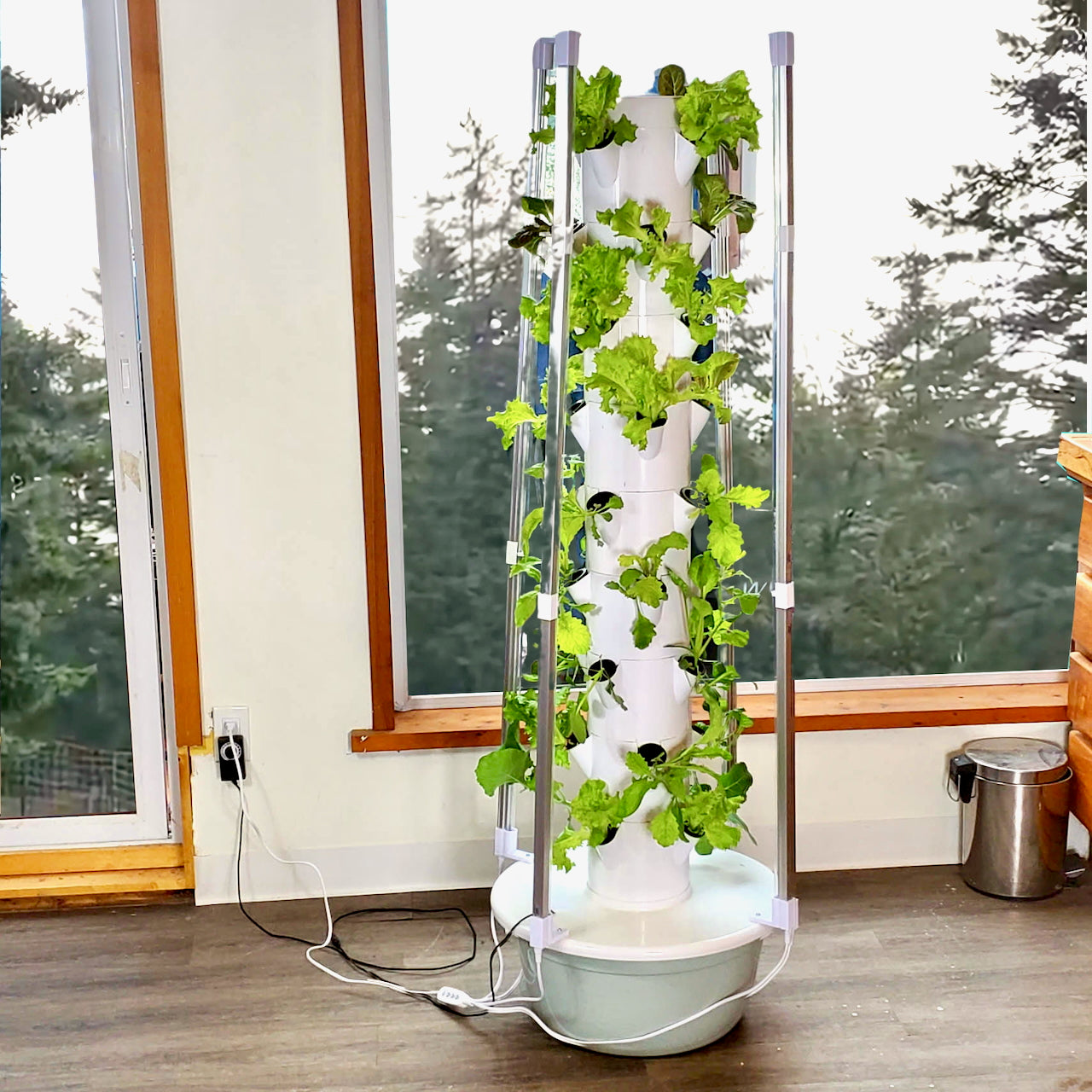 Salad Tree Complete 9-Layer Grow Tower Starter Kit Bundle